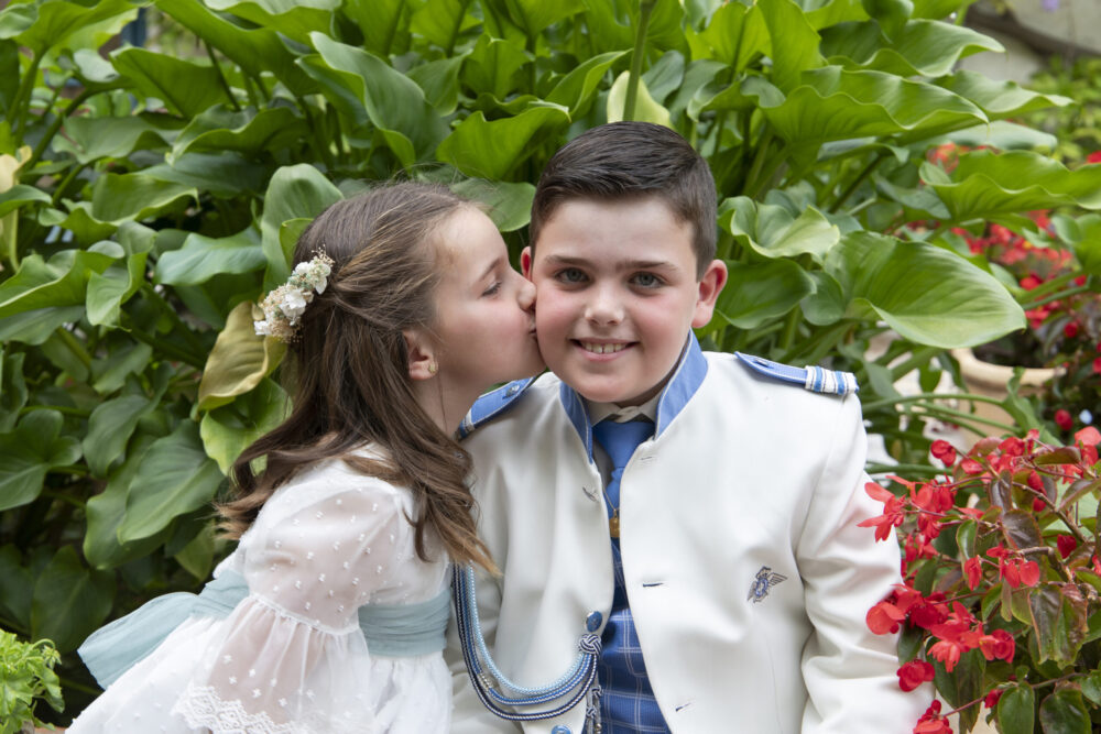 Daniel y su hermana