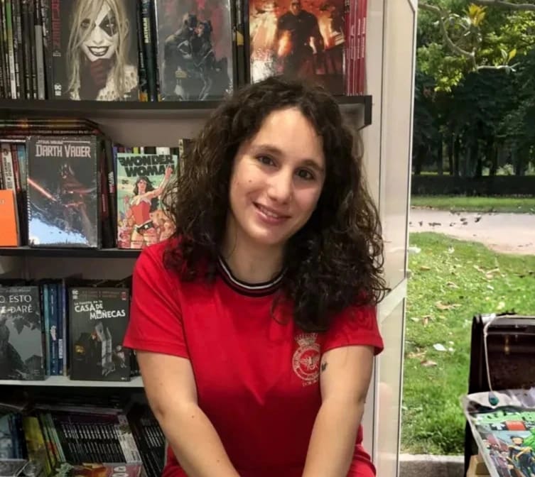 Marta Marin, escritora feria del libro