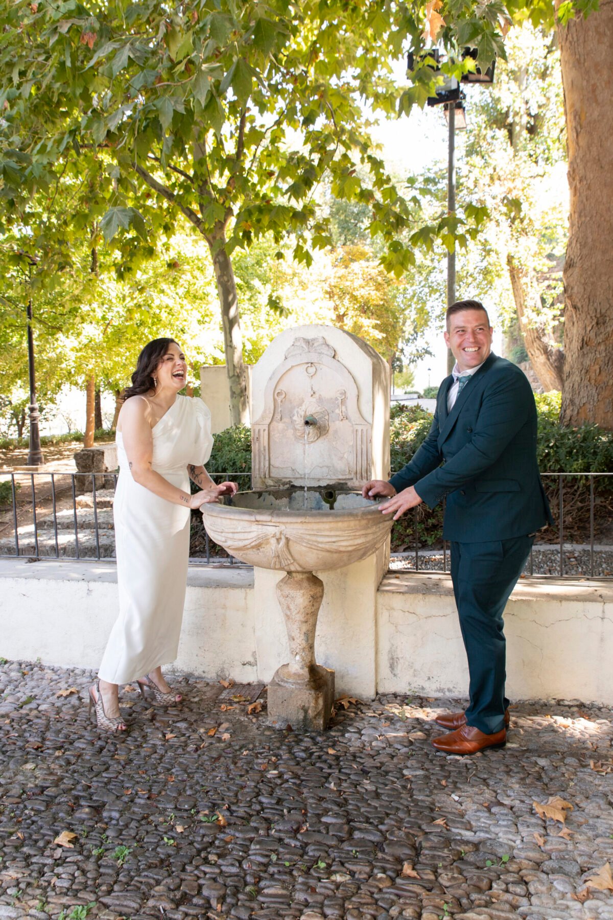 recién casados, fotos de boda